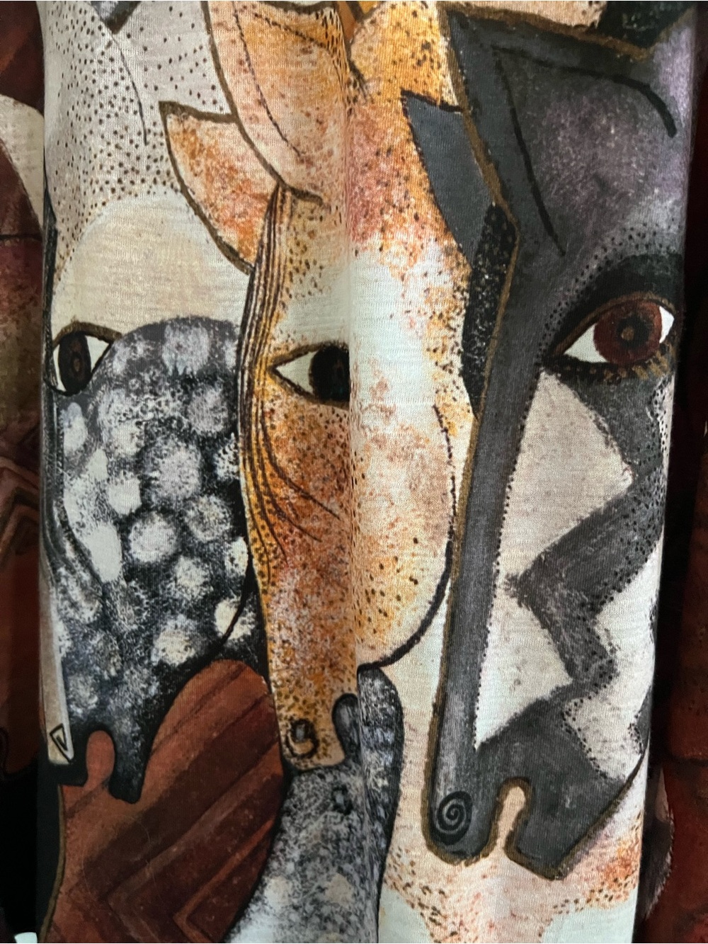 Laurel Birch Horse Women’s Top - Picture 3 of 4